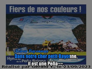 Aviron Bayonnais_La Peña Baiona (Hymne 2002)
