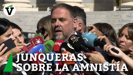 Junqueras quiere la ley de amnistía "cuanto antes, mejor"