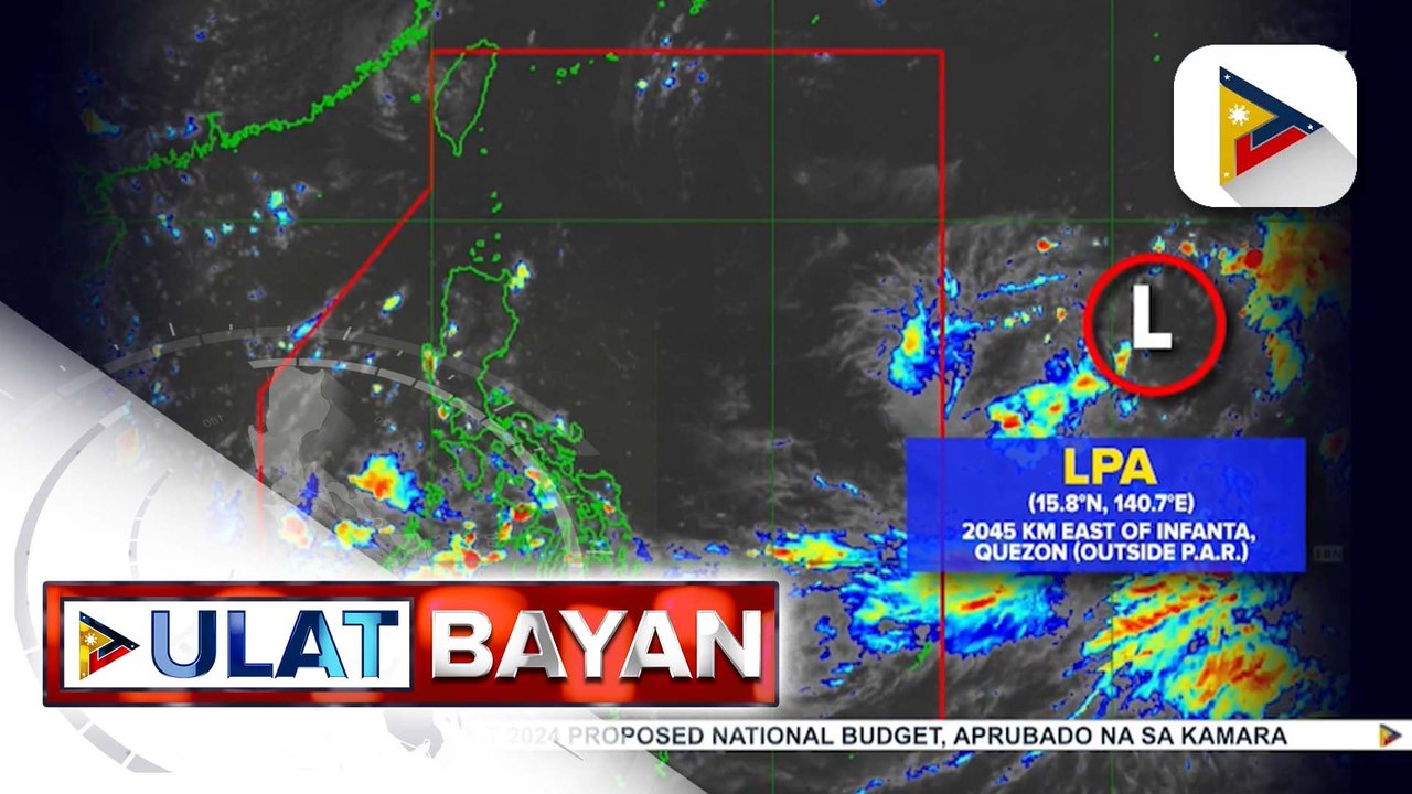 LPA sa labas ng PAR, posibleng maging ganap na bagyo