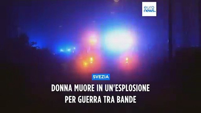 Svezia, donna di 25 anni muore dopo l'ultima di una serie di esplosioni