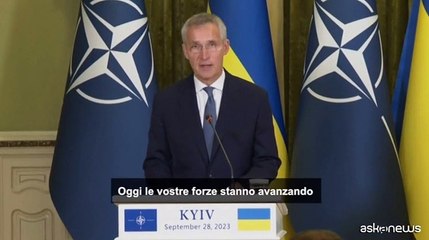 Stoltenberg: truppe Kiev stanno gradualmente guadagnando terreno