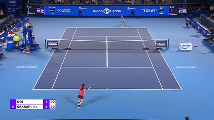 Tokyo - Sakkari retrouve Garcia en quarts