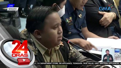 Alyas "Senior Agila" at 3 pinuno ng SBSI, mananatili sa kustodiya ng Senado | 24 Oras