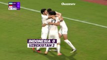 Highlights Timnas Indonesia U-24 vs Timnas Uzbekistan U-24 : TAKLUK 0-2, Garuda Muda Tersingkir