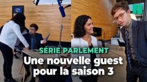 Dans la série Parlement, c'est au tour de l'eurodéputée Manon Aubry de jouer son propre rôle