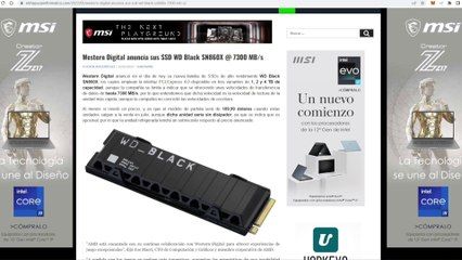 NUEVO SSD WD BLACK SN860X PCIE 4.0 | WESTERN DIGITAL SUBIRÁ LOS PRECIOS UN 25% 