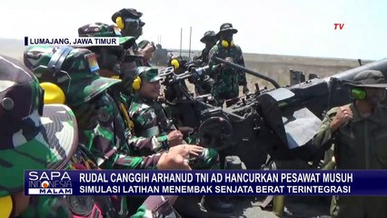 Aksi Simulasi Rudal Canggih TNI AD Hancurkan Pesawat Musuh