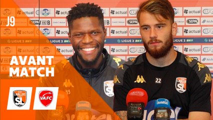 J9 - Conférence de presse - DJIBRIL DIAW et TITOUAN THOMAS