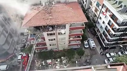 La maison où l'explosion s'est produite à Şirinevler a été détruite