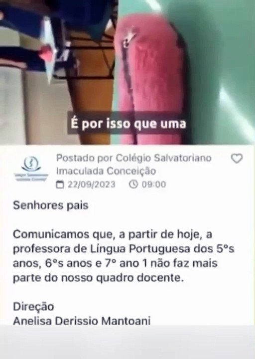 Professora é demitida por ensinar linguagem neutra em sala de aula