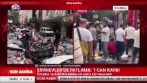 İstanbul Şirinevler'de Sokakları Titreten Patlama! İşte Olay Yeri! Ölü ve Yaralılar Var