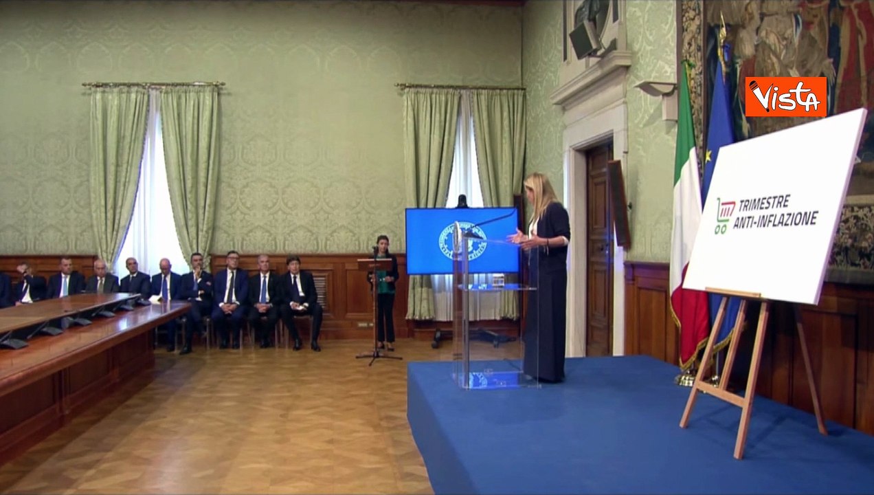 Meloni: "Prolungheremo il patto anti inflazione se funziona"