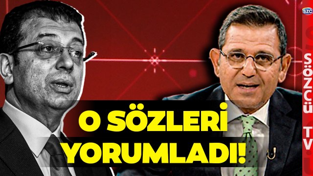 Ekrem İmamoğlu İddialı Konuştu! Fatih Portakal 'Hayati Açıklama' Diyerek Anlattı