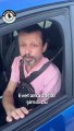 Zorba taksici, engelli TAG sürücüsünü tehdit etti