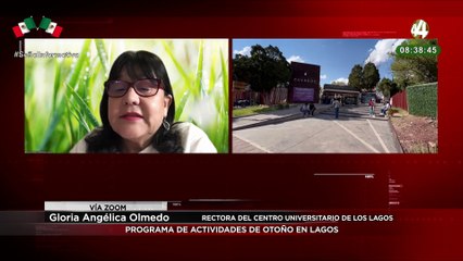 Gloria Angélica Olmedo, rectora de CULagos habla sobre programa de actividades de Otoño en Lagos