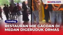 Restauran Mie Gacoan di Medan Digeruduk Ormas Berseragam, Alasannya karena Tak Diizinkan Kelola Parkir