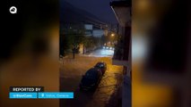 Storm Elias causes extensive flooding in Volos, Greece