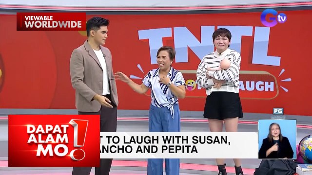 Juancho Trivino, Susan Enriquez, at Pepita, sumabak sa actingan challenge! | Dapat Alam mo!