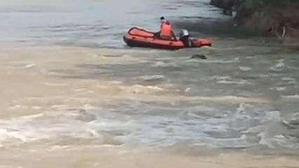 गणेश विसर्जन के दौरान हादसा,युवक नदी में डूबा, रेस्क्यू जारी