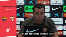 Xavi, en titulares: 