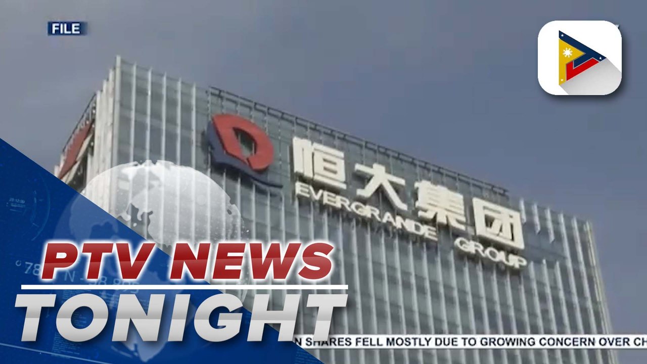 Asian shares fell mostly due to growing concern over China property industry mess