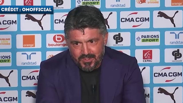 Gennaro Gattuso donne son avis sur le dernier PSG-OM