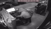 Armed robber holds up hotel staff and steals $100 from cash register