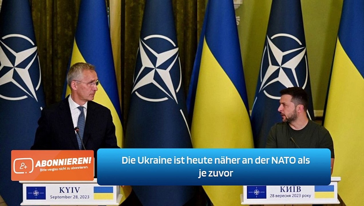 Die Ukraine ist heute näher an der NATO als je zuvor