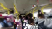 Ankara'da otobüste öğrenciler arasında kavga çıktı