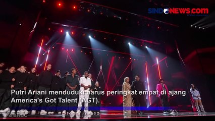 Juri Terkejut, Putri Ariani Duduki Posisi Empat America's Got Talent