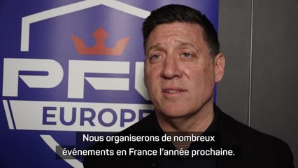 PFL Paris - Murray veut organiser "de nombreux événements en France l'année prochaine"