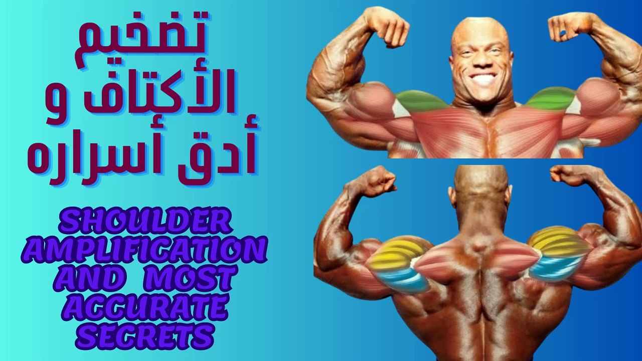 تضخيم الأكتاف - أهم أسرار تضخيم وتقوية عضلة الكتف (تقنية السوبرسيت)