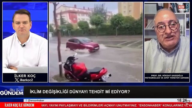 Mikdat Kadıoğlu: Derelere yol ve ev yaparsan sel olur