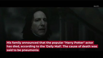 "Dumbledore" Actor Michael Gambon Has Died