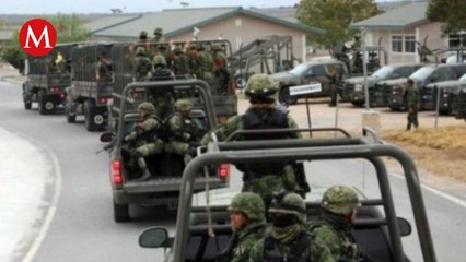 Llegan a Zacatecas 500 soldados, llevan armamento y equipo especializado