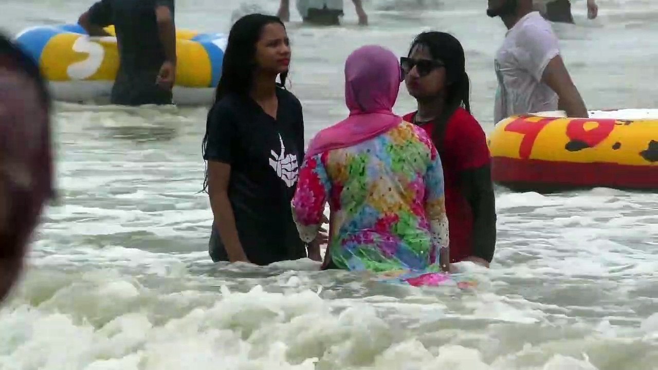 COXS BAZAR SEA BEACH __ Tour of Sugandha Beach _ Sea Bath Activities and Bea