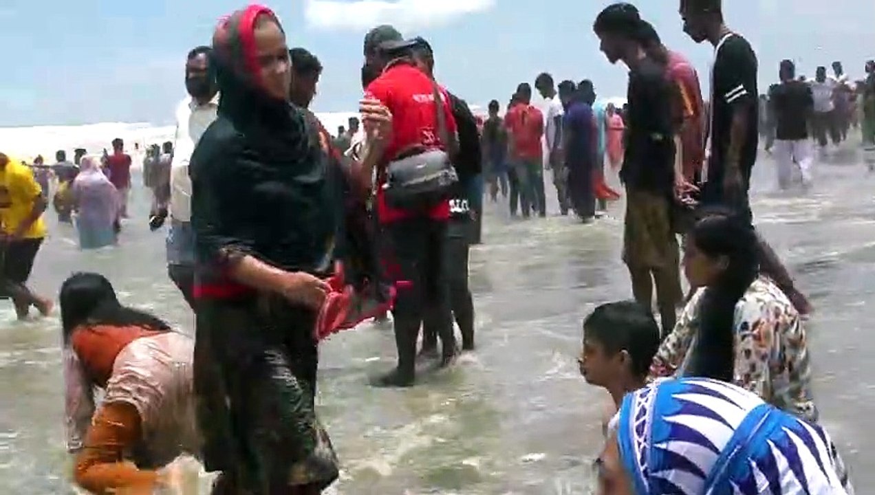 COXS BAZAR SEA BEACH __ Tour of Sugandha Beach _ Sea Bath Activities and Bea