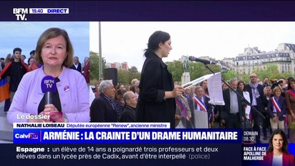 Haut-Karabakh: "On est en plein nettoyage ethnique", pour Nathalie Loiseau (députée européenne “Renew”)