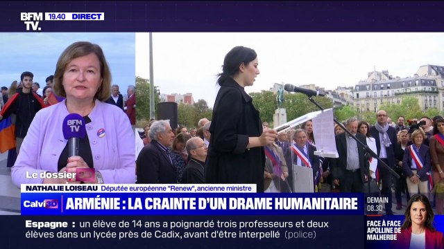 Haut-Karabakh: On est en plein nettoyage ethnique , pour Nathalie Loiseau (députée européenne “Renew”)