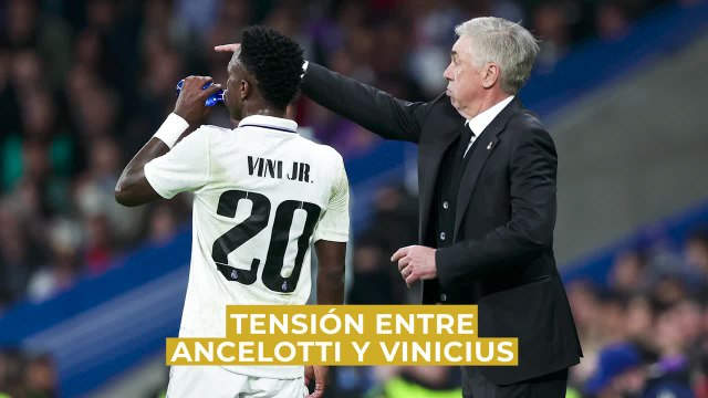 Crisis entre Ancelotti y Vinicius