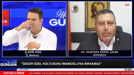 Mustafa Kemal Çiçek: Özgür Özel, koltuğunu İmamoğlu'na bırakmaz