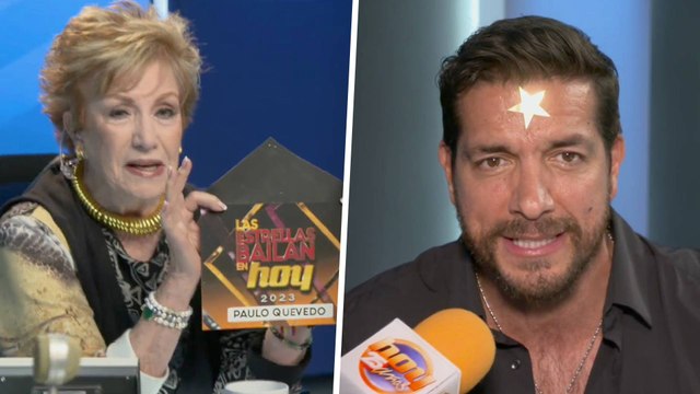 Maxine Woodside destapa a Paulo Quevedo para en Las Estrellas Bailan en Hoy