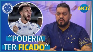Hugão diz que Cruzeiro poderia ter mantido Jajá no elenco