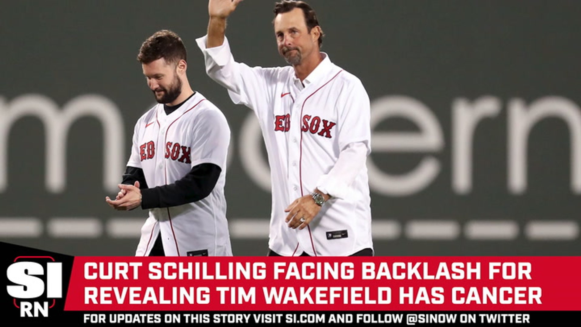 Curt Schilling Facing Backlash For Revealing Tim Wakefield Has