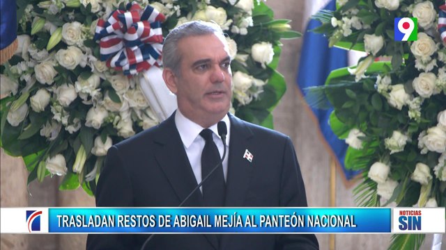 Restos de “Abigail Mejía son trasladados al Panteón de la Patria| Primera Emisión SIN