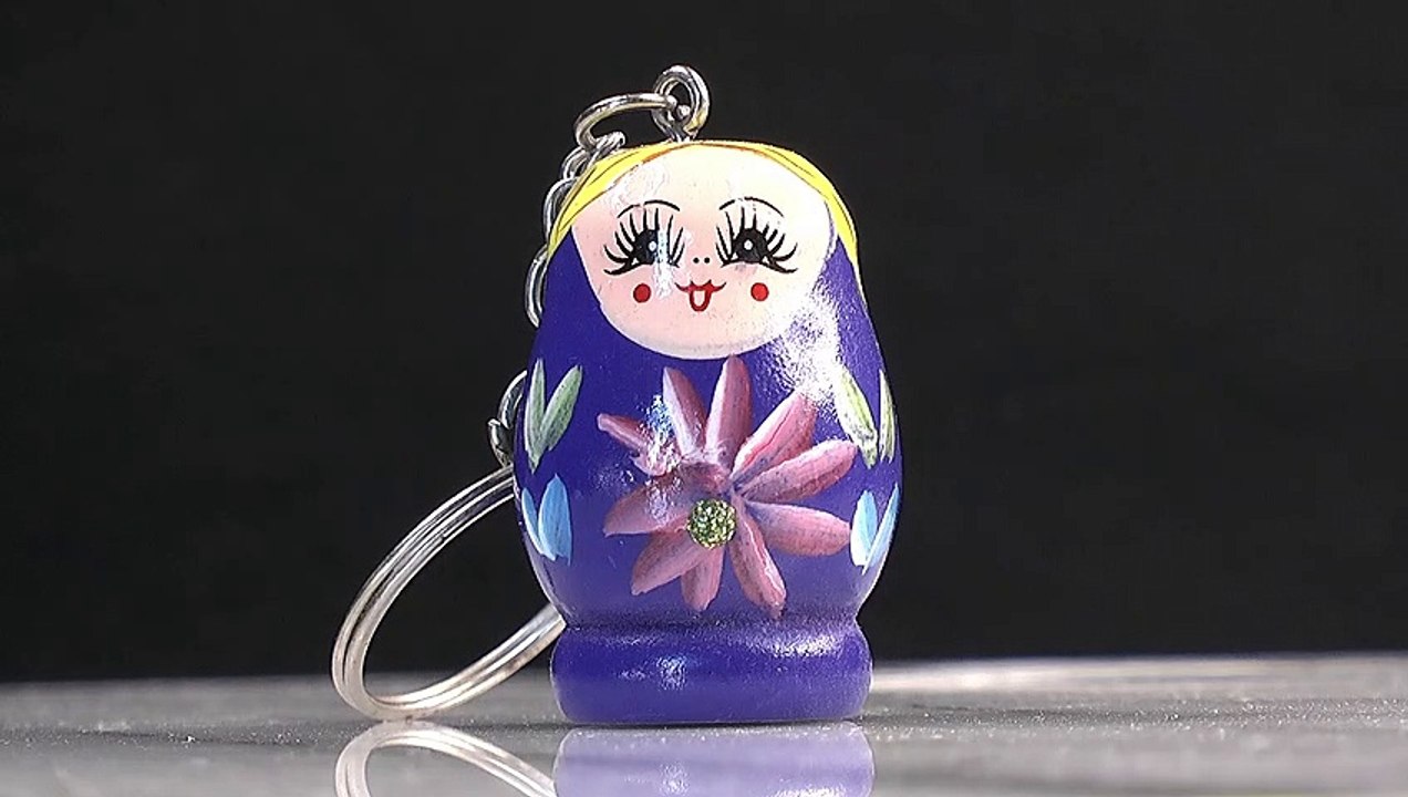 Russian Matryoshka Doll Keyring