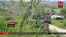 Enfrentamiento entre ejército y criminales en Villaflores, Chiapas