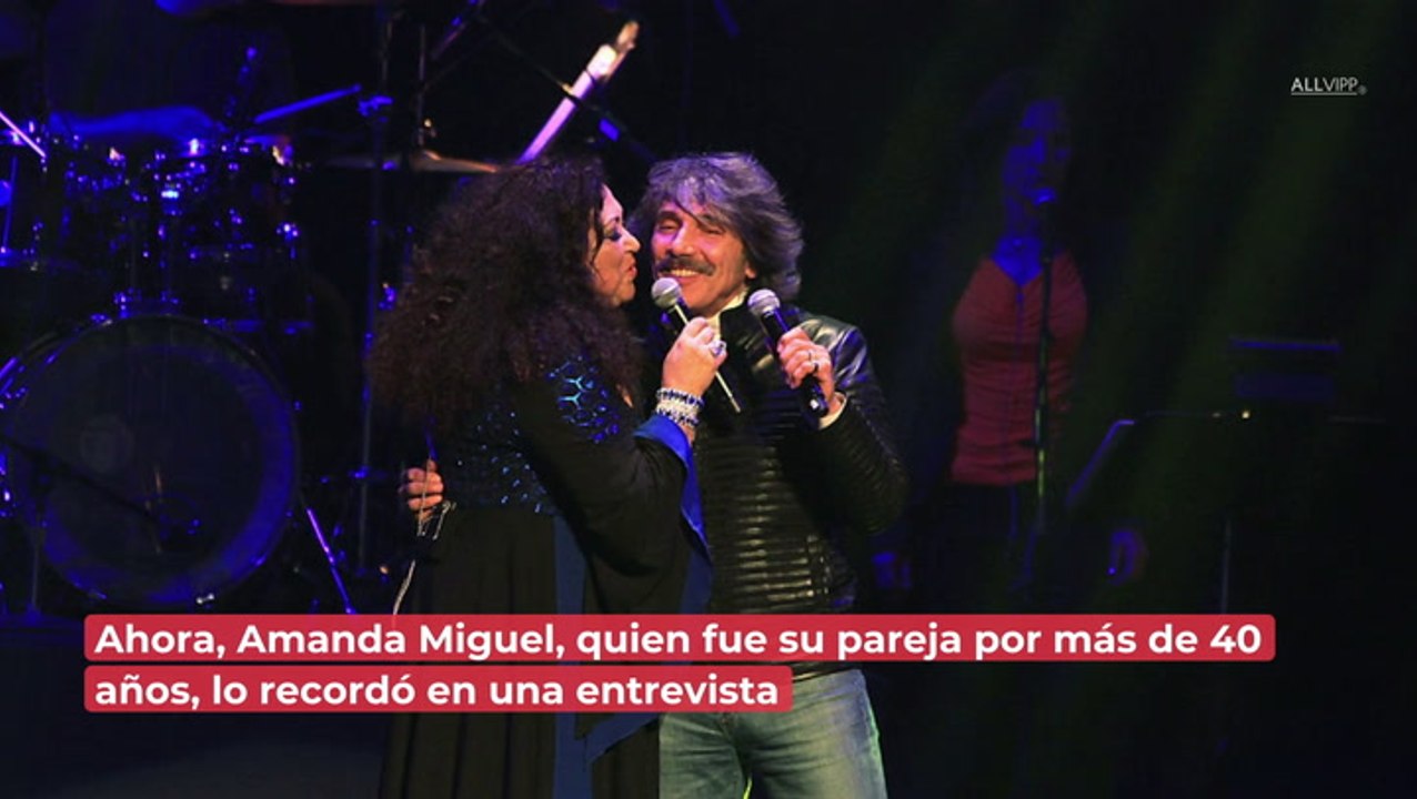 Amanda Miguel recuerda a Diego Verdaguer: "siempre apoyó mis decisiones"