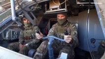 شاهد: منظومة الدفاع الجوي الروسية تستهدف منطقة كوبيانسك الأوكرانية