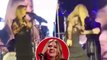 Kelly Clarkson ran off stage mid-concert after her breast was ‘showing’